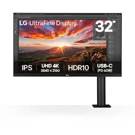 LG UltraFine 32UN880K-B 32 pouces - vue 1