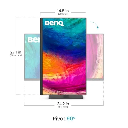 BenQ PD2706QN 27" QHD 100 Hz USB-C - vue 4