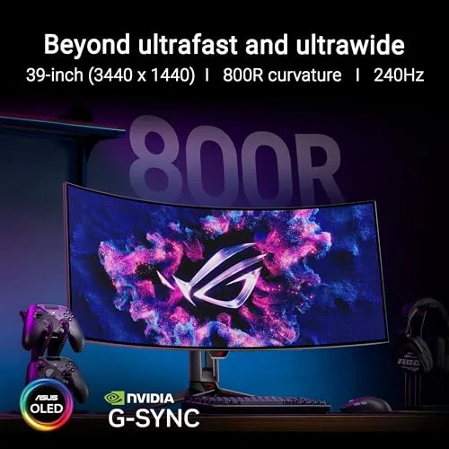 ASUS ROG Swift OLED PG39WCDM 39" 240 Hz - vue 2