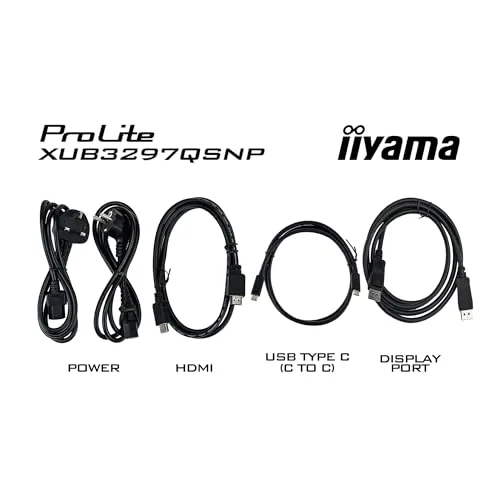 iiyama ProLite XUB3297QSNP-B1 32" QHD IPS USB-C - vue 4
