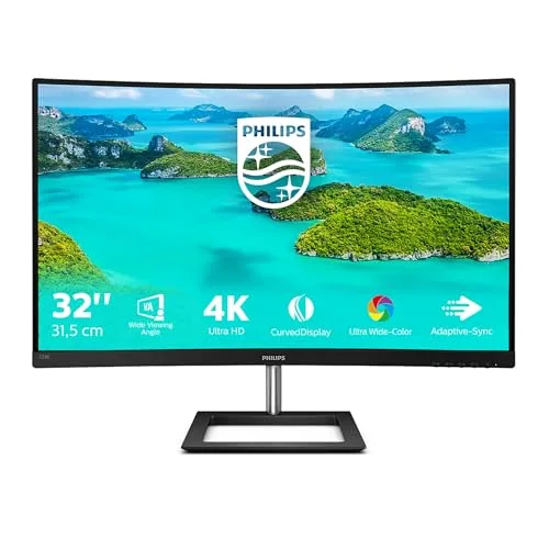 Philips E-Line 328E1CA/00 32" 4K incurvé - vue 4