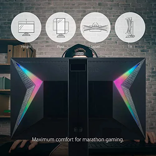 ViewSonic Elite XG240R 24" 144 Hz FreeSync - vue 4