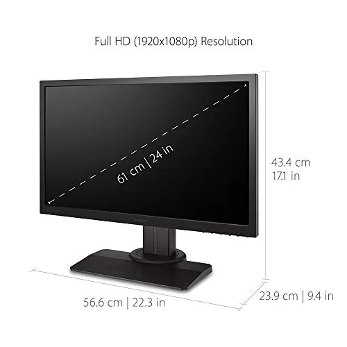 ViewSonic Elite XG240R 24" 144 Hz FreeSync - vue 5