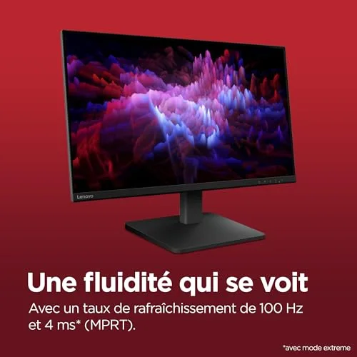 Lenovo L27qe 27" QHD IPS 100 Hz - vue 3