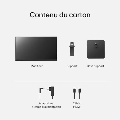 LG 24MR400-B 24" IPS 100 Hz Full HD - vue 7