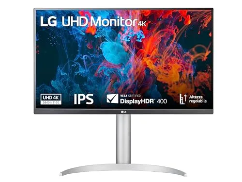 LG 27UP650K-W 27" 4K IPS DisplayHDR 400