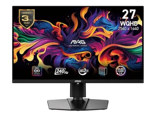 MSI MAG 271QPX QD-OLED E2 27" QHD 240 Hz