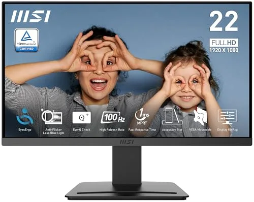 MSI PRO MP223 E2 22" FHD 100 Hz