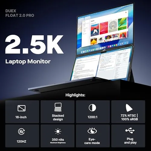 MOBILE PIXELS Duex Float 2 Pro 16" 2,5K 120 Hz - vue 3