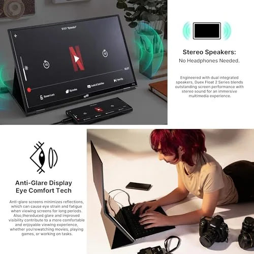 MOBILE PIXELS Duex Float 2 Pro 16" 2,5K 120 Hz - vue 5