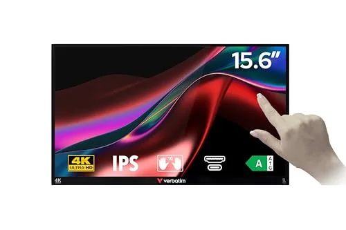 Verbatim PMT-15-4K 15,6" tactile 4K IPS - vue 2