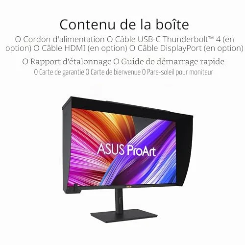 ASUS ProArt PA32UCXR 32" 4K UHD Mini-LED - vue 8