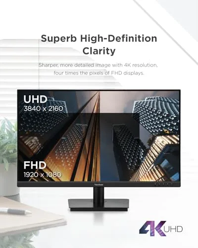 ViewSonic VA3208-4K-HD 32" 4K UHD HDR10 - vue 4