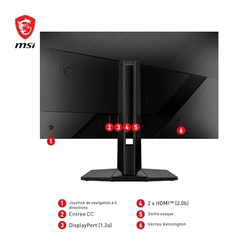 MSI G272QPF E2 27 pouces - vue 6