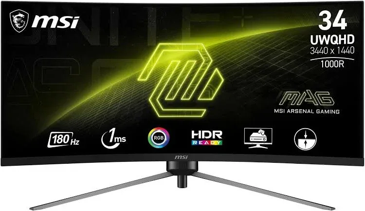 MSI MAG 345CQRDE 34 pouces - vue 2