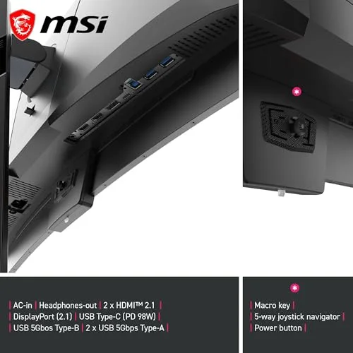MSI MPG 341CQR 34 pouces OLED - vue 7