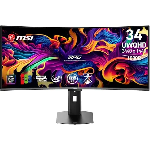 Ecran MSI MPG 341CQR 34 pouces OLED