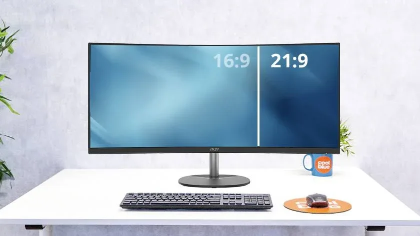 MSI Pro MP341CQ 34 pouces - vue 2
