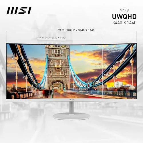MSI Pro MP341CQW 34 pouces - vue 2
