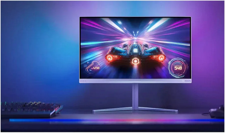 Philips 27 pouces 4K 160Hz Blanc - vue 5