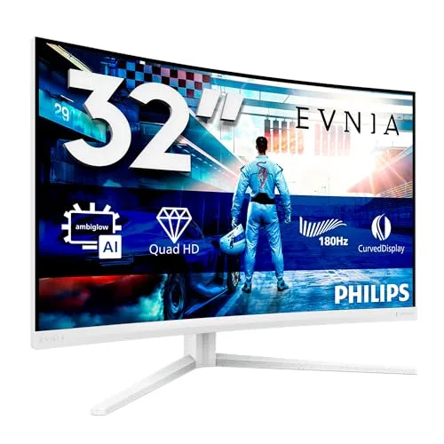 Ecran Philips 32 pouces Curve QHD 180Hz