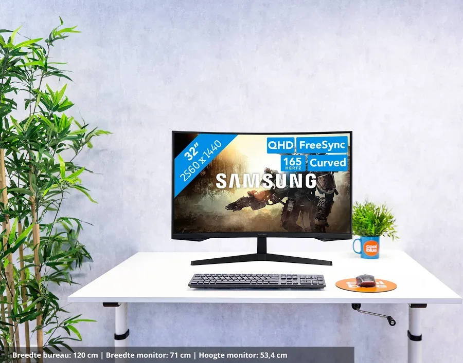 Samsung Odyssey G55C 32 pouces - vue 2