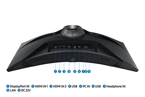 Samsung Odyssey G6 32" QHD 240 Hz VA incurvé - vue 7