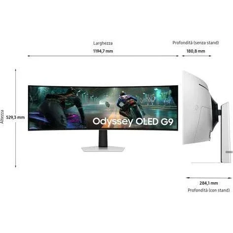 Samsung Odyssey OLED G9 49 pouces - vue 4