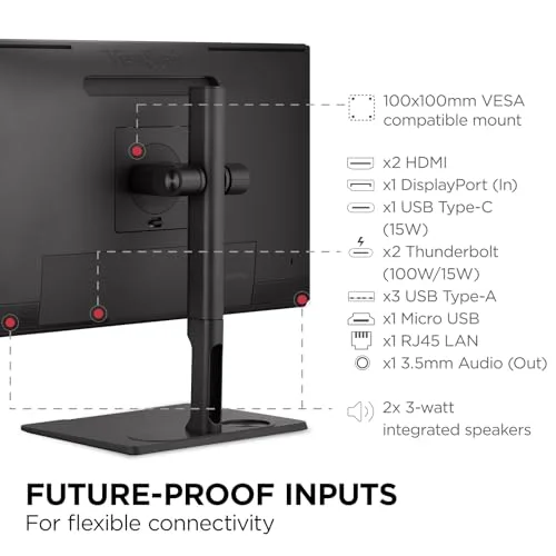 ViewSonic VP2776T-4K 27 pouces - vue 6