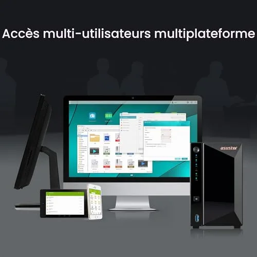 ASUSTOR Drivestor 2 Pro Gen2 AS3302T v2 - vue 5