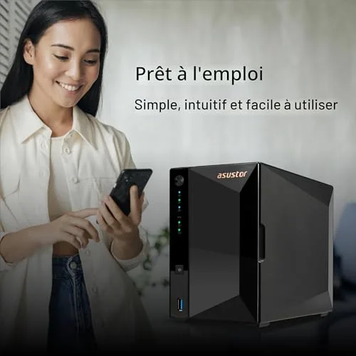 ASUSTOR Drivestor 2 Pro Gen2 AS3302T v2 - vue 6