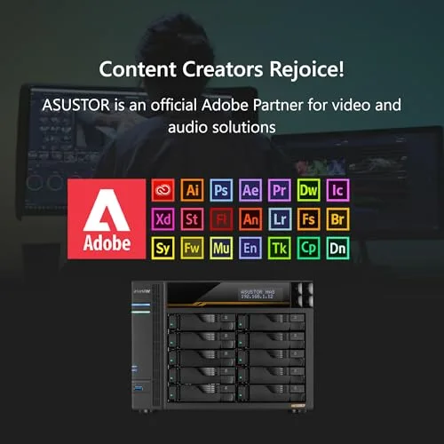 ASUSTOR Lockerstor 10 Gen3 AS6810T - vue 4