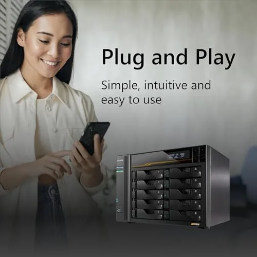 ASUSTOR Lockerstor 10 Gen3 AS6810T - vue 6