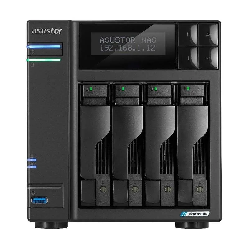 ASUSTOR Lockerstor 4 Gen2+ AS6704T V2 - vue 1