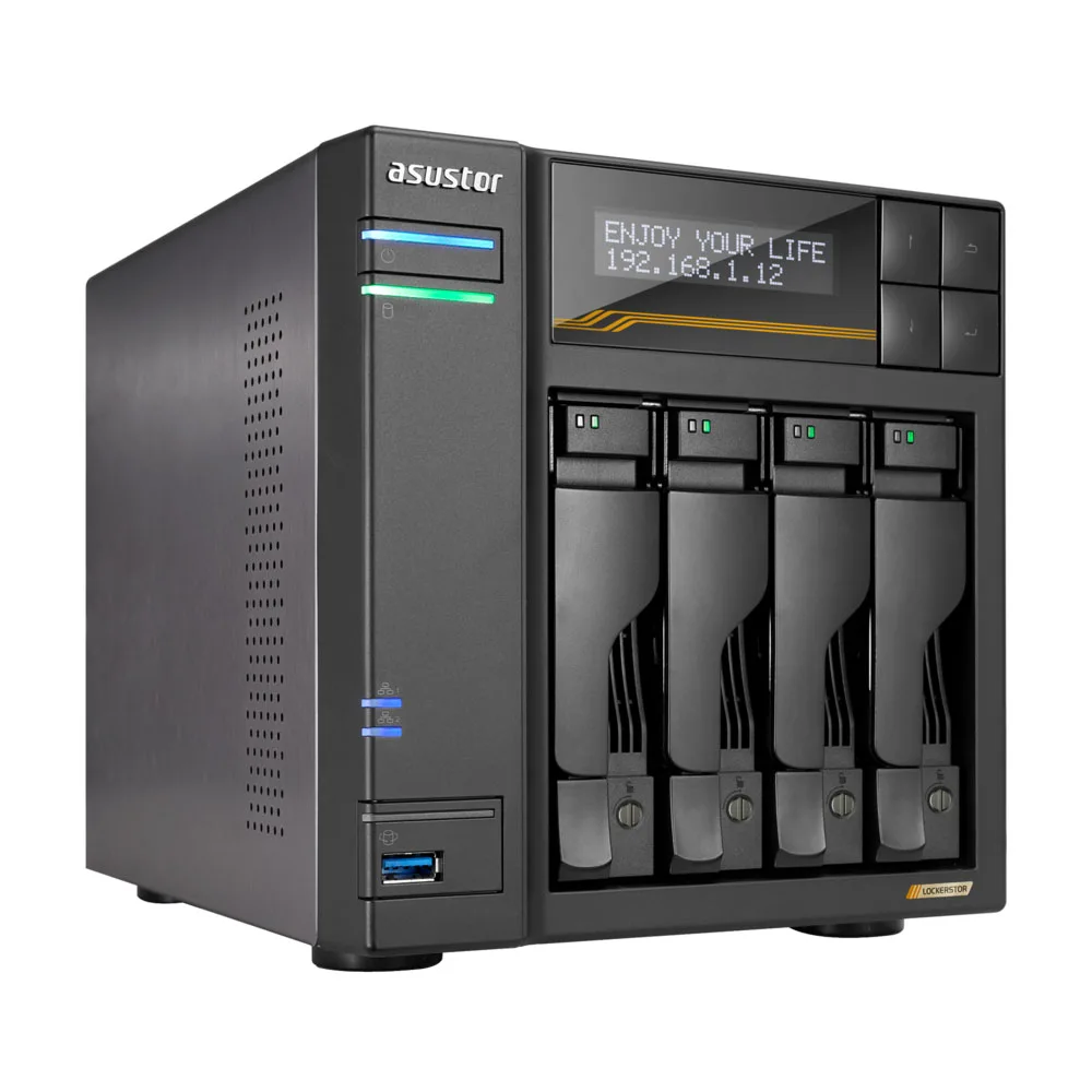ASUSTOR Lockerstor 4 Gen3 NAS 4 baies - vue 2