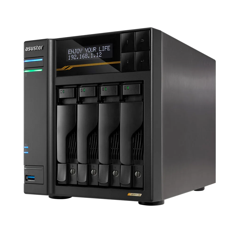 ASUSTOR Lockerstor 4 Gen3 NAS 4 baies - vue 4