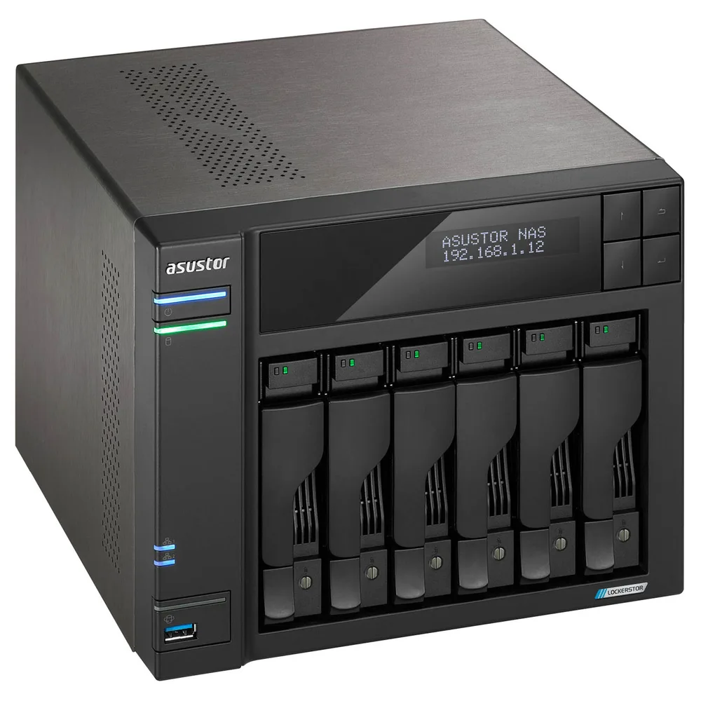 ASUSTOR Lockerstor 6 Gen2 AS6706T - vue 3
