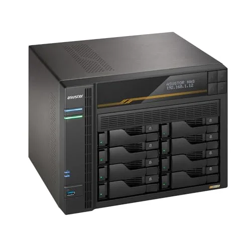 ASUSTOR Lockerstor 8 Gen3 NAS 8 Baies - vue 6