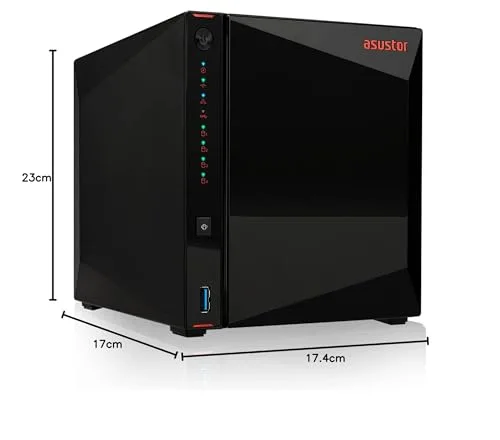 ASUSTOR Nimbustor 4 AS5304T NAS 4 Baies - vue 8