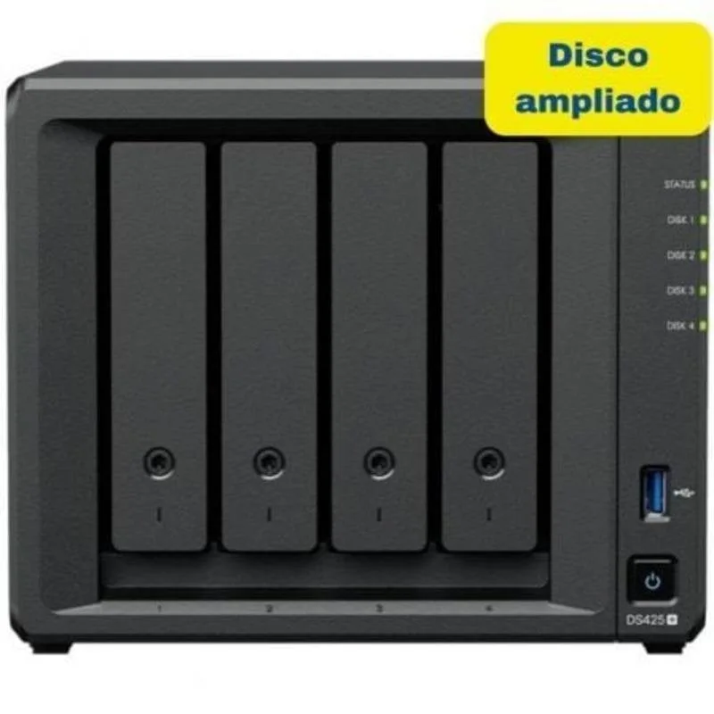 NAS Synology DS425+ 8TB 4 baies