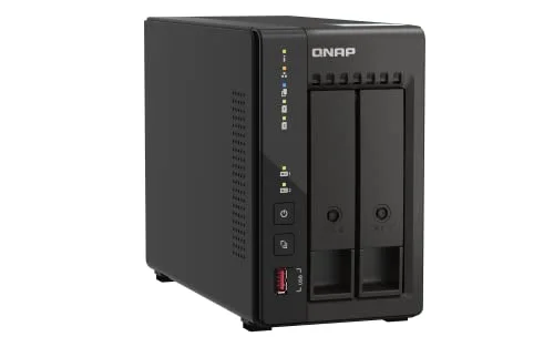 QNAP TS-253E-8G NAS 2 baies 8Go - vue 4