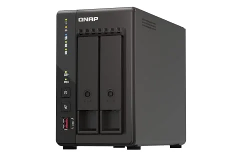 QNAP TS-253E-8G NAS 2 baies 8Go - vue 5