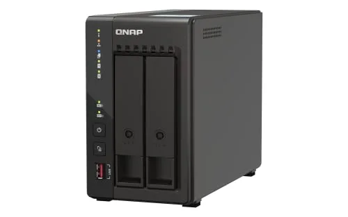 QNAP TS-253E-8G NAS 2 baies 8Go - vue 6