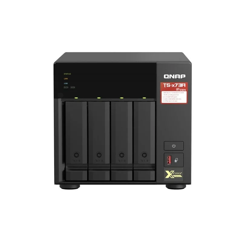 QNAP TS-473A NAS 4 Baies 8Go - vue 1
