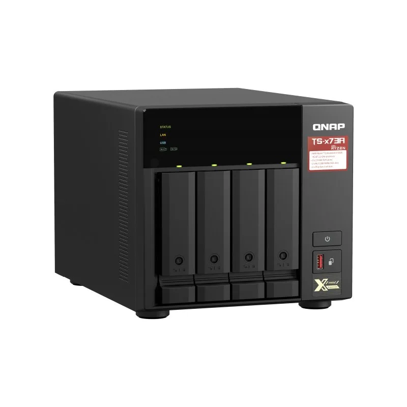 QNAP TS-473A NAS 4 Baies 8Go - vue 3