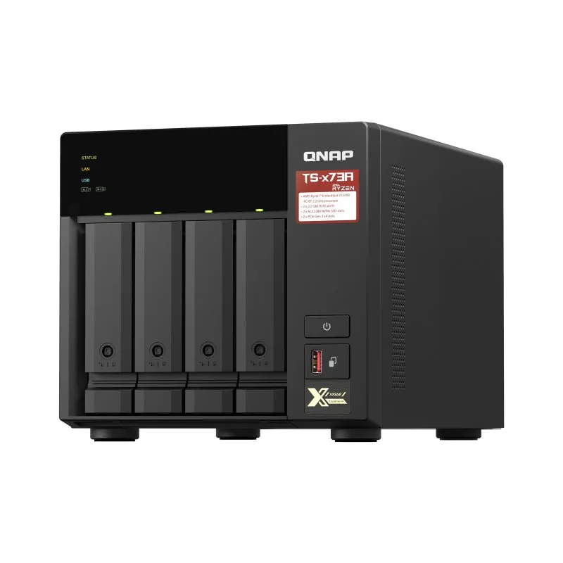QNAP TS-473A NAS 4 Baies 8Go - vue 4