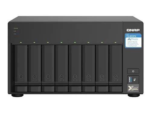 QNAP TS-832PX-4G NAS 8 baies - vue 5