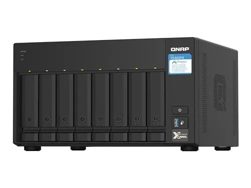 QNAP TS-832PX-4G NAS 8 baies - vue 6