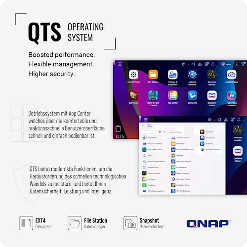 QNAP TS-855eU-RP-8G - vue 5