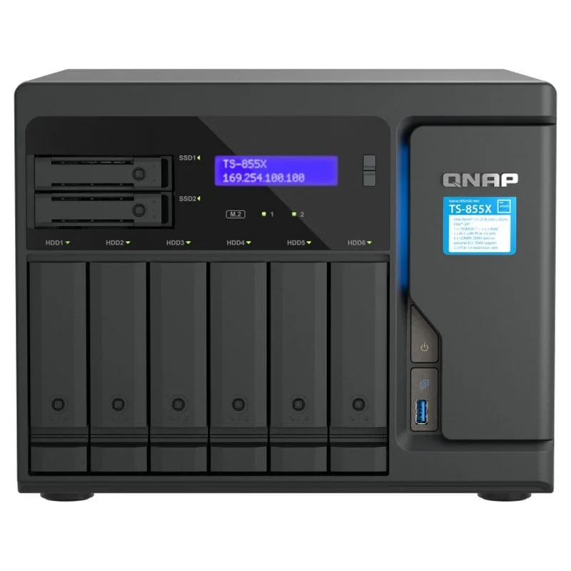 QNAP TS-855X - vue 1